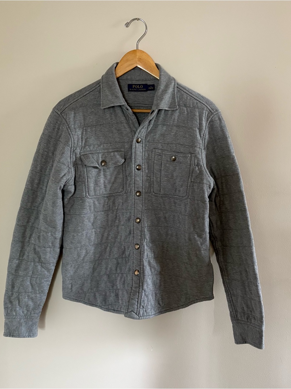 Polo by Ralph Lauren Women’s Grey Button-Front Jacket
